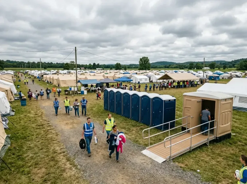 disaster-relief-camp-restrooms-010 — frequently asked questions, Dumpster & Portable Bathrooms Rental in Philippi, WV